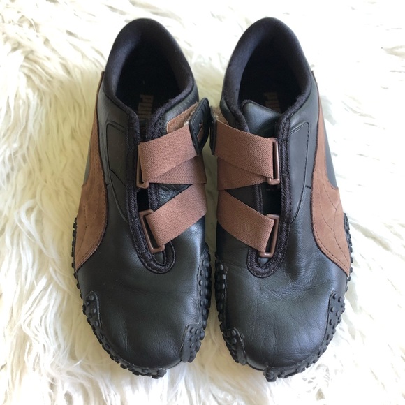 puma trainers with velcro strap